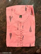 Anarkali Rayon Printed Gown for Women 