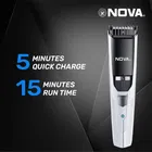 NOVA NHT 1054 Trimmer 100 min Runtime 40 Length Settings  