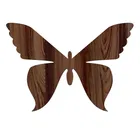 MDF Wall Clock with Butterfly