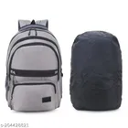 Nylon Backpack for Men & Women, Grey