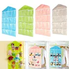 Multifunction Clear 16 Pockets Doo/Wall Hanging Closet Organizer 