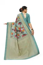 Art Silk Printed Saree for Women 