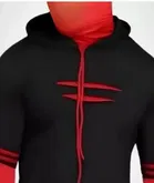 Cotton Blend Color Blocked Hoodies for Men 