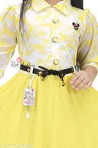 Cotton Blend Frock for Girls 