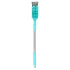 Klen Shine Double Hockey Brush with Steel Rod (22 Inch, Sea Green) - Pack of 1