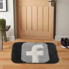 Microfiber Doormat, Grey 
