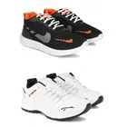 Sports Shoes for Men, Multicolor, Pack of 2 