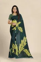 New Fancy Georgette Festive Sarees 