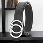 Artificial leather Belt for Women (Black, Free Size)