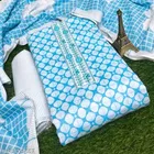 Cotton Printed Unstitched Dress Material for Women 