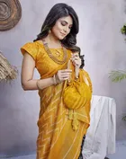 Art Silk Printed Saree for Women 