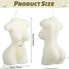 Women Torso Shaped Candle 