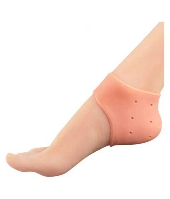 Lenon Makeup Accessory Kozycare Silicone Gel Heel Socks (1 Pair) (D9)