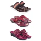 Combo of Flats with Heels for Women 