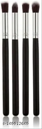 4 Pcs Makeup Brushes Cosmetic Tool Eye Shadow Foundation Blending Brush Fiber Bristle Cosmetic Brush 