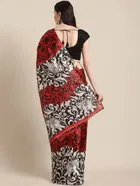 SVB तफ़ता सिल्क साड़ी फॉर विमेंस 