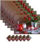 PVC Printed Dining Table Placemats 
