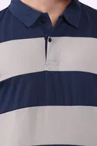 Colorblocked Polo T-Shirt for Men 