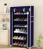 6 Layer Plastic Collapsible Shoe Racks 