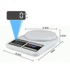 Immutable Electronic Kitchen Digital Weighing Scale 10 Kg Multipurpose SF-400A, Pack  of 1