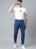 Denim Solid Jeans for Men 