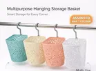 Decorative Hanging Storage Plastic Storage Baskets