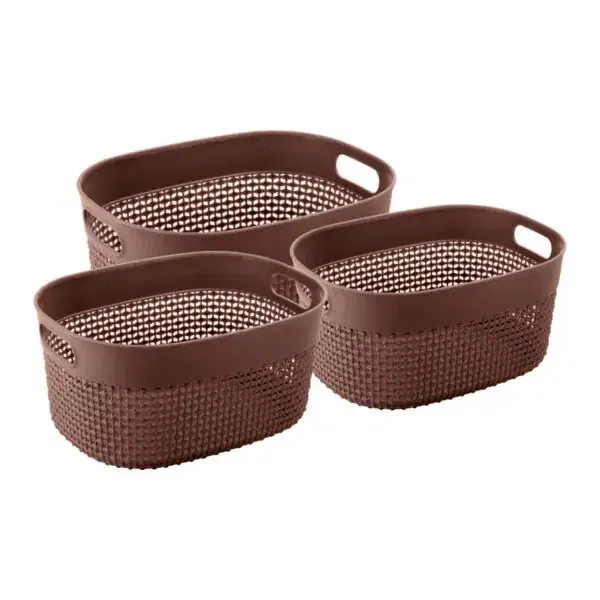 Joyo Filo Basket Oval 3 Pcs Set (2, 3, 4)- Assorted