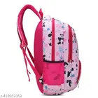 Rubber Backpack Bag, Pink