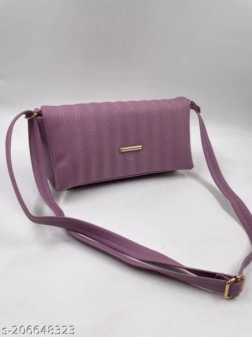 Stylish Sling Bag for Women (Purple, 600 g)
