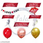 34 Pcs Balloons Decoration Kit, Multicolour, Set of 1