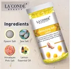 La'Conde Lemon & Rose Detoxifying Bath Salt Crystal 