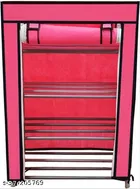 Metal 4 Layer Collapsible Multipurpose Rack 