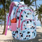 Polyester Backpack Bag, Blue