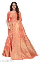 Chanderi Cotton Zari Woven Saree for Women 