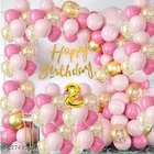 39 Pcs 2nd Birthday Decoration kit, Multicolour, Set of 1