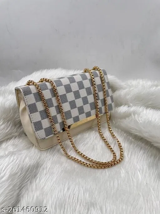 Stylish Sling Bag for Women (Cream)