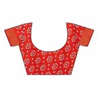 शारदा क्रिएशन लिनन बंधनी प्रिंटेड साड़ी 