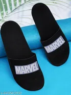 Sliders for Men, White & Black 