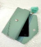 PU Solid Clutch for Women