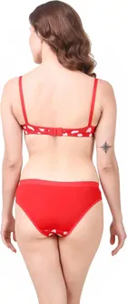 Cotton Blend Lingerie Set for Women 