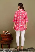 Cottonthree Quarter Sleeves Top for Women 