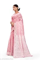 Cotton Zari Woven Saree for Women 