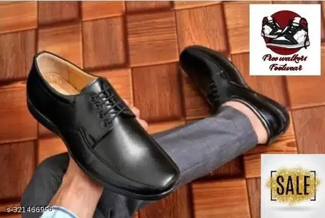 Formal Shoes for Men (Black, 7)