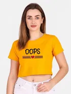 Cotton Blend Printed Top for Women 