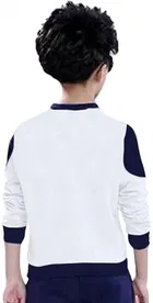 Cotton Blend Round Neck T-Shirts for Boys 