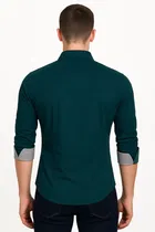 Men's Solid Full Sleeve Shirt 