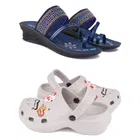 Combo of Sandals & Clogs for Women 