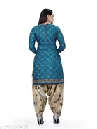 Cotton Printed Salwar Suit for Women 