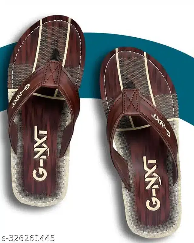 Flipflops for Men (Brown, 9)