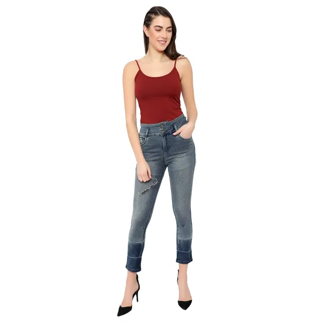 Denim Jeans for Women, Blue (32)